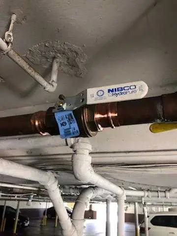Copper pipe repair and valve work for Backflow Testing in Ludington