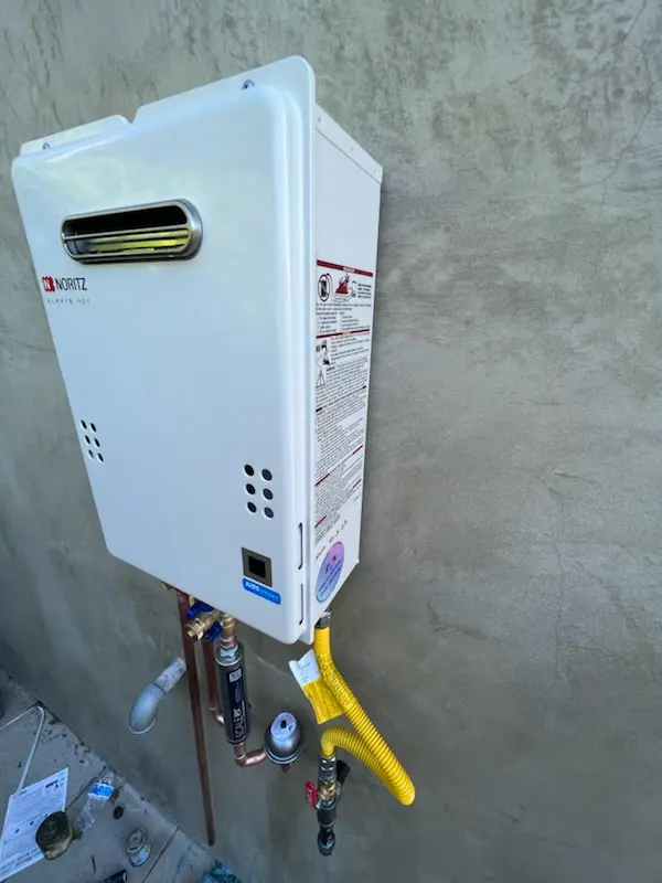 Tankless water heater installation for Ludington homes